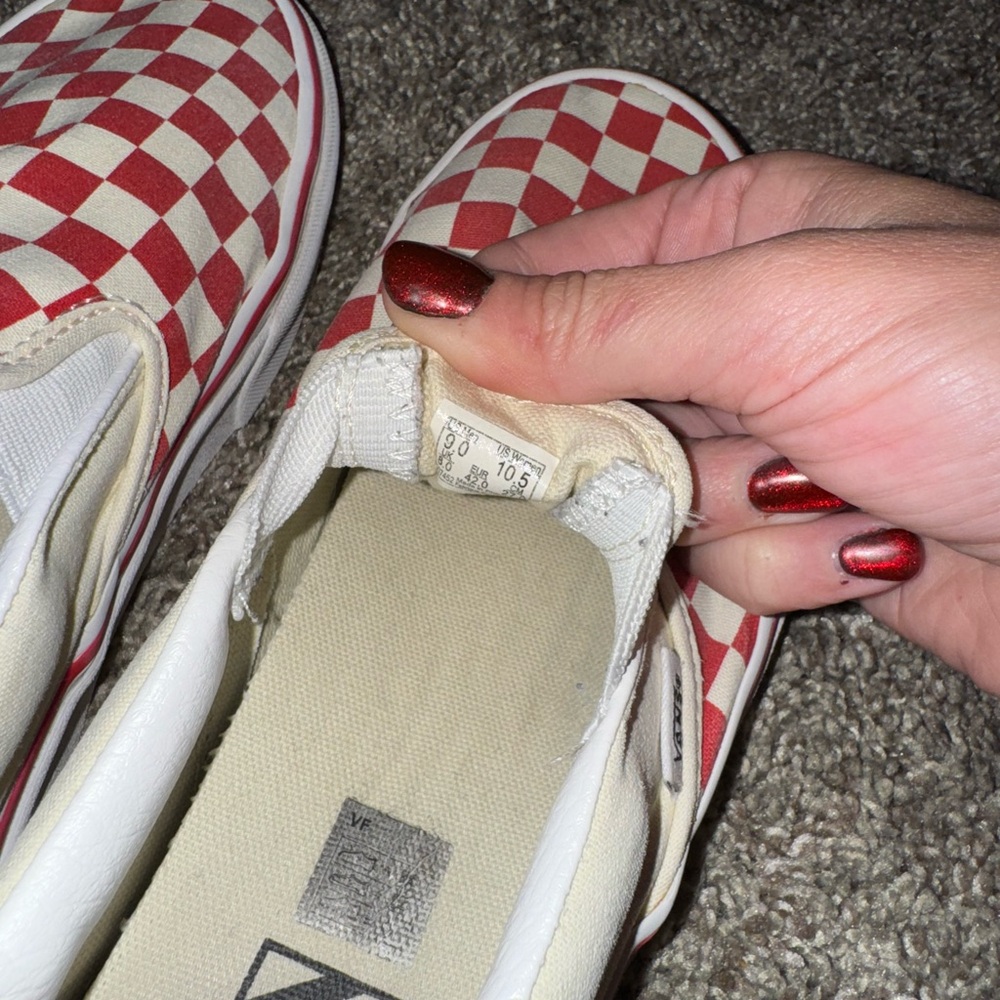Vans Red Checkered - Picture 3 of 3